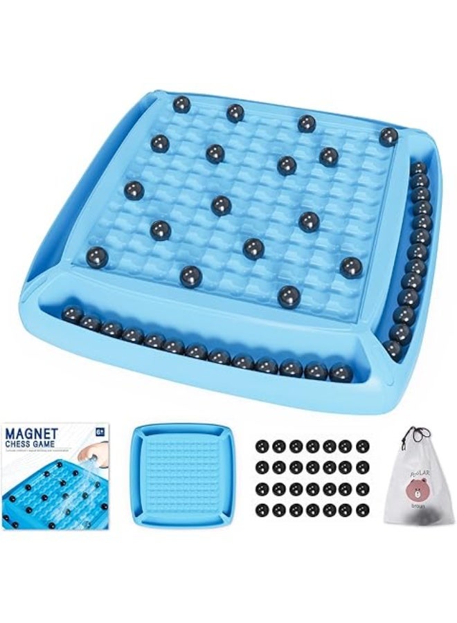 Magnetic tabletop chess set, magnetic chess game for family reunions and travel - Image 3